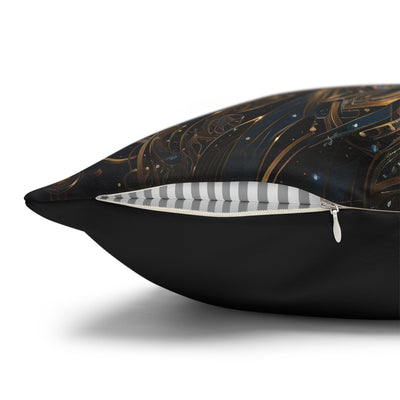 Artistic Sagittarius Zodiac Poly Canvas Pillowcase - Enchanted Home Decor