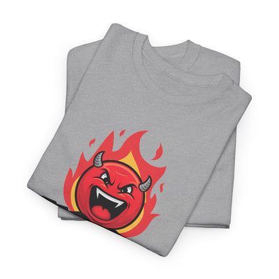 Funny Sarcastic Warning Tee - Unisex Heavy Cotton T-Shirt