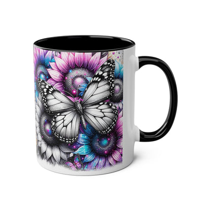 Be Happy Two-Tone Afirmation Mug
