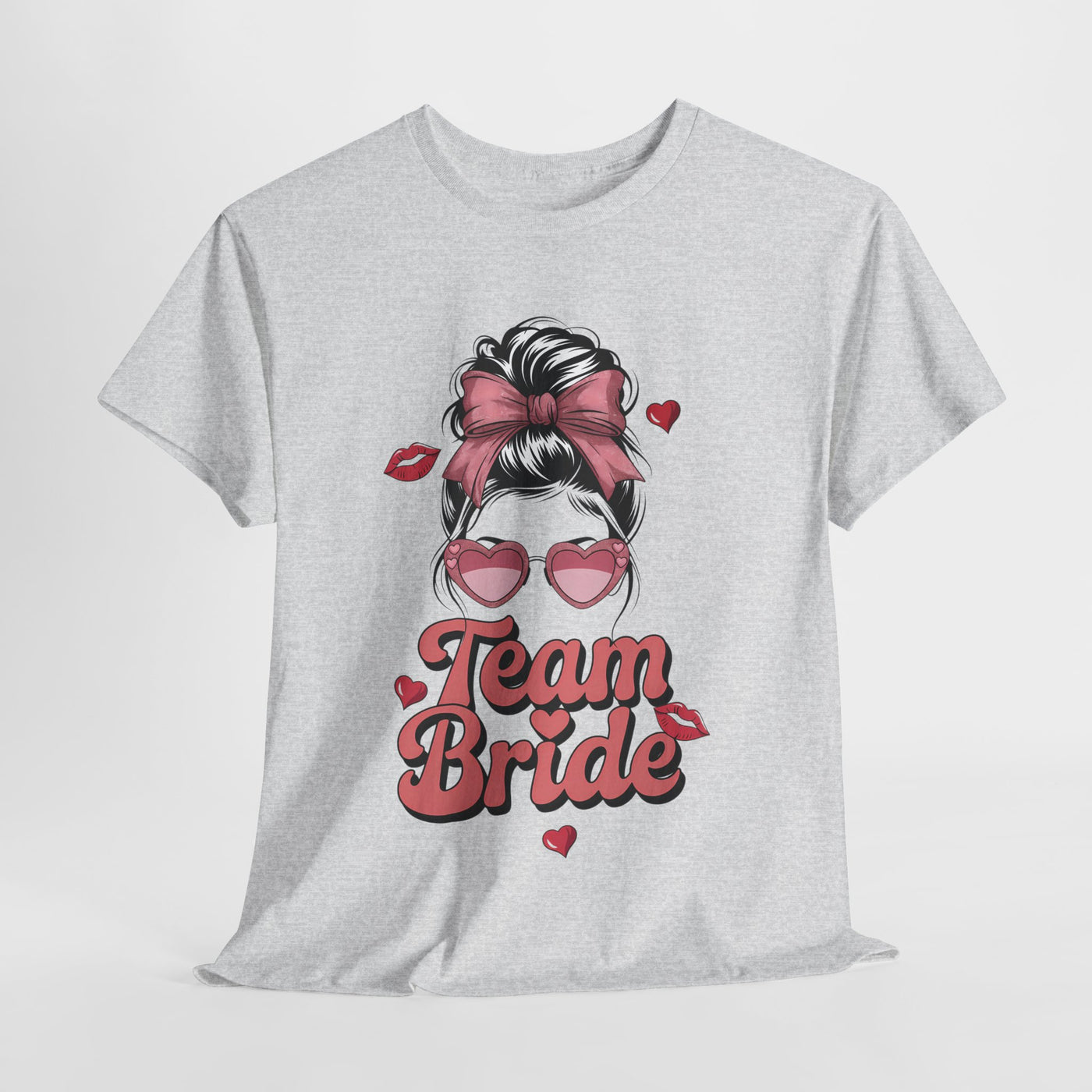Team Bride Cotton Tee - Perfect for Bridal Parties and Weddings
