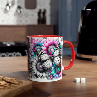 Forget The Past - Two-Tone Afirmation Mug