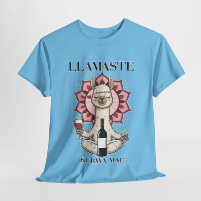 Llamaste, k*rwa mać, zabawna koszulka