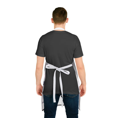 Adult Apron, Playful Sex Toys Design, Grey Unisex