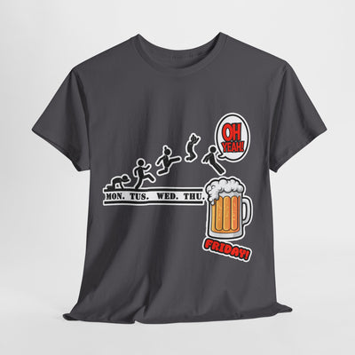 Friday Time Funny Shirt Beer Top