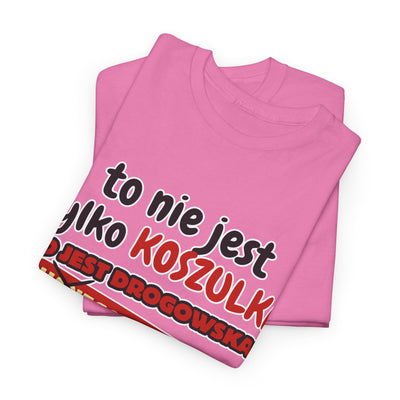 Unisex Zabawny T-Shirt Pijany Wędrowiec z własnym QR Code
