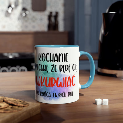 Zakochany Lisek Kubek Dwukolorowy