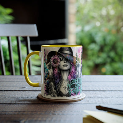 Surround Yourself - Two-Tone Afirmation Mugs