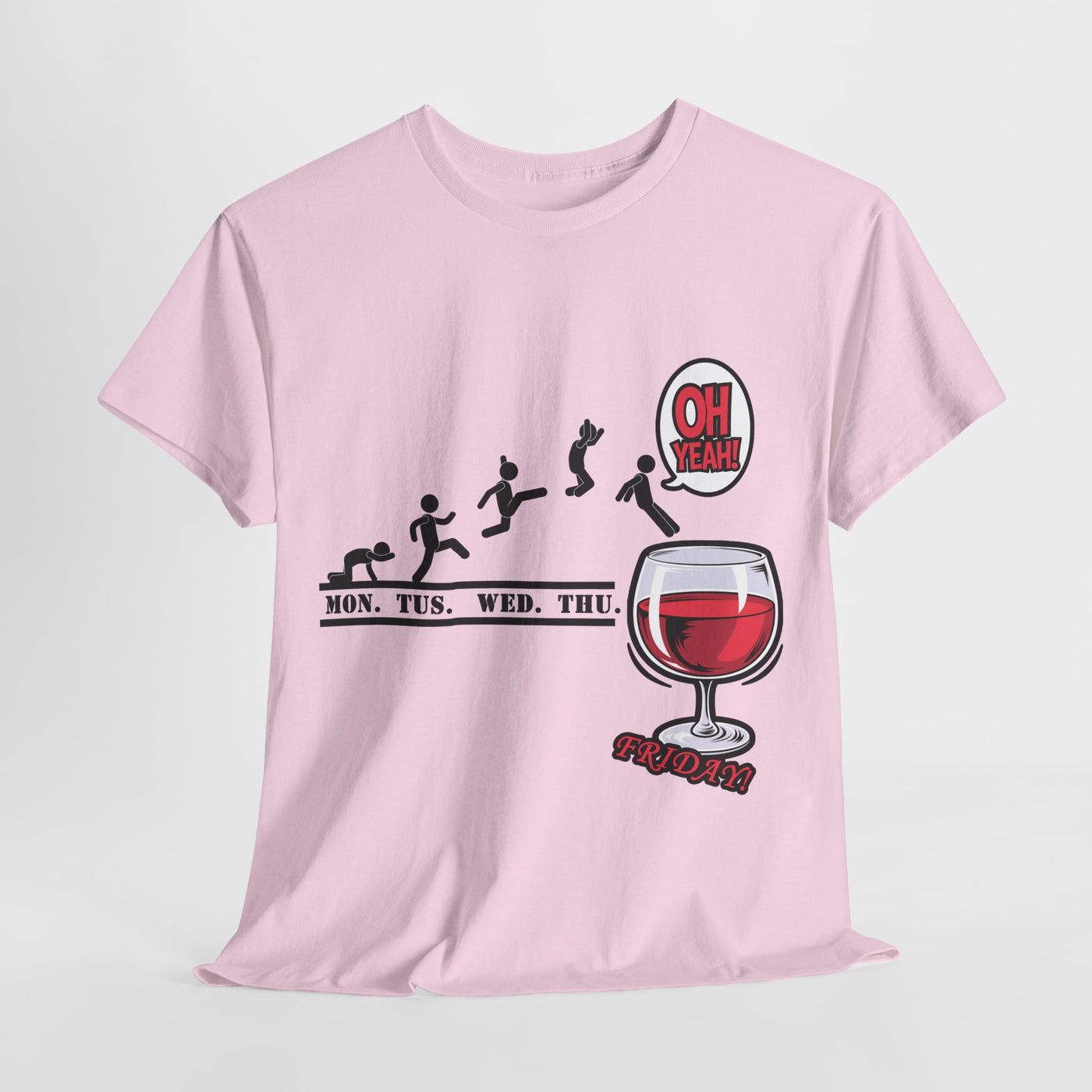 Friday Time T-Shirt Wine Time T-Shirt