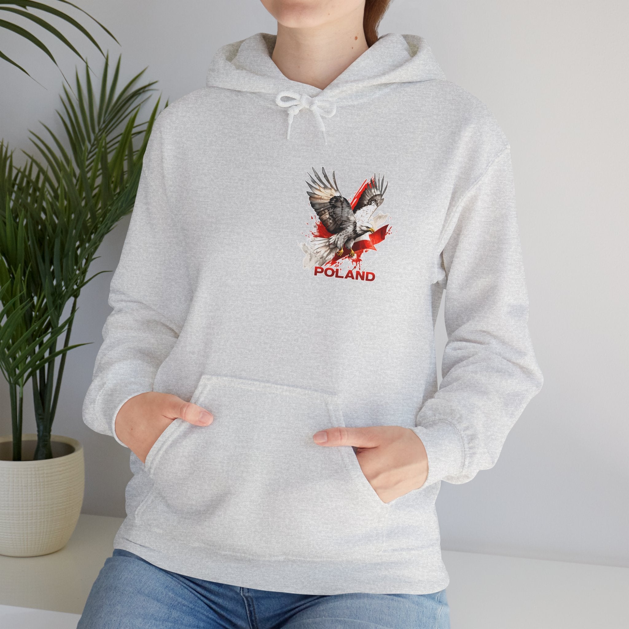 Polska, bluza z kapturem