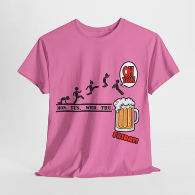Friday Time Funny Shirt Beer Top