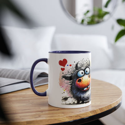 Kocham Cię jak... Dwukolorowy Kubek