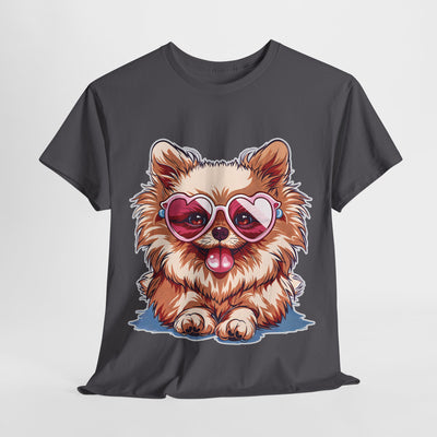 Cute Dog Tshirt, Dog Tshirt, Cute Pomeranian Dog Design