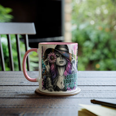 Surround Yourself - Two-Tone Afirmation Mugs