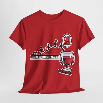 Friday Time T-Shirt Wine Time T-Shirt