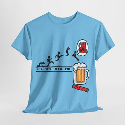 Friday Time Funny Shirt Beer Top