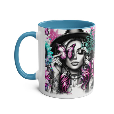 Forget The Past - Two-Tone Afirmation Mug