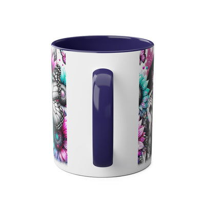 Forget The Past - Two-Tone Afirmation Mug