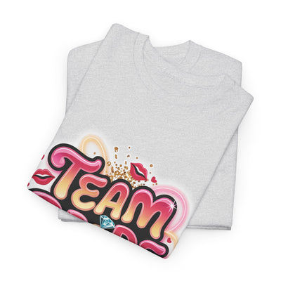Team Bride Unisex Heavy Cotton Tee - Perfect for Bachelorette Parties & Bridal Celebrations