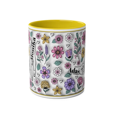 Two-Tone Coffee Mugs, 11oz