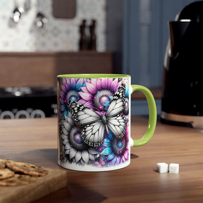 Be Happy Two-Tone Afirmation Mug