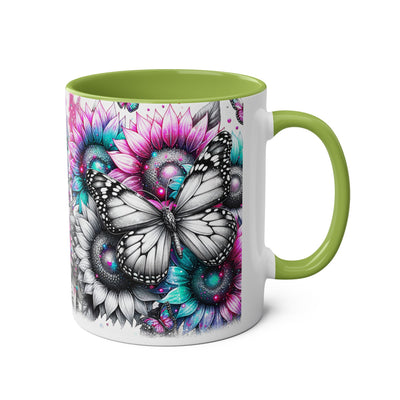 Forget The Past - Two-Tone Afirmation Mug