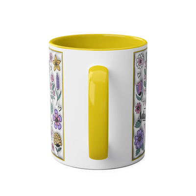 Two-Tone Coffee Mugs, 11oz