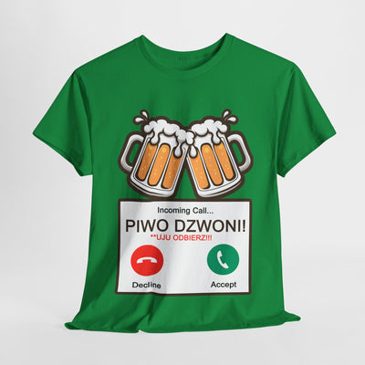 Piwo dzwoni Funny T-Shirt