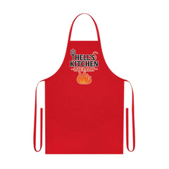 Hell's Kitchen Cotton Apron | Funny Chef Apron for Home Cooks, Grilling Gifts, Kitchen Wear, BBQ, Cooking Humor