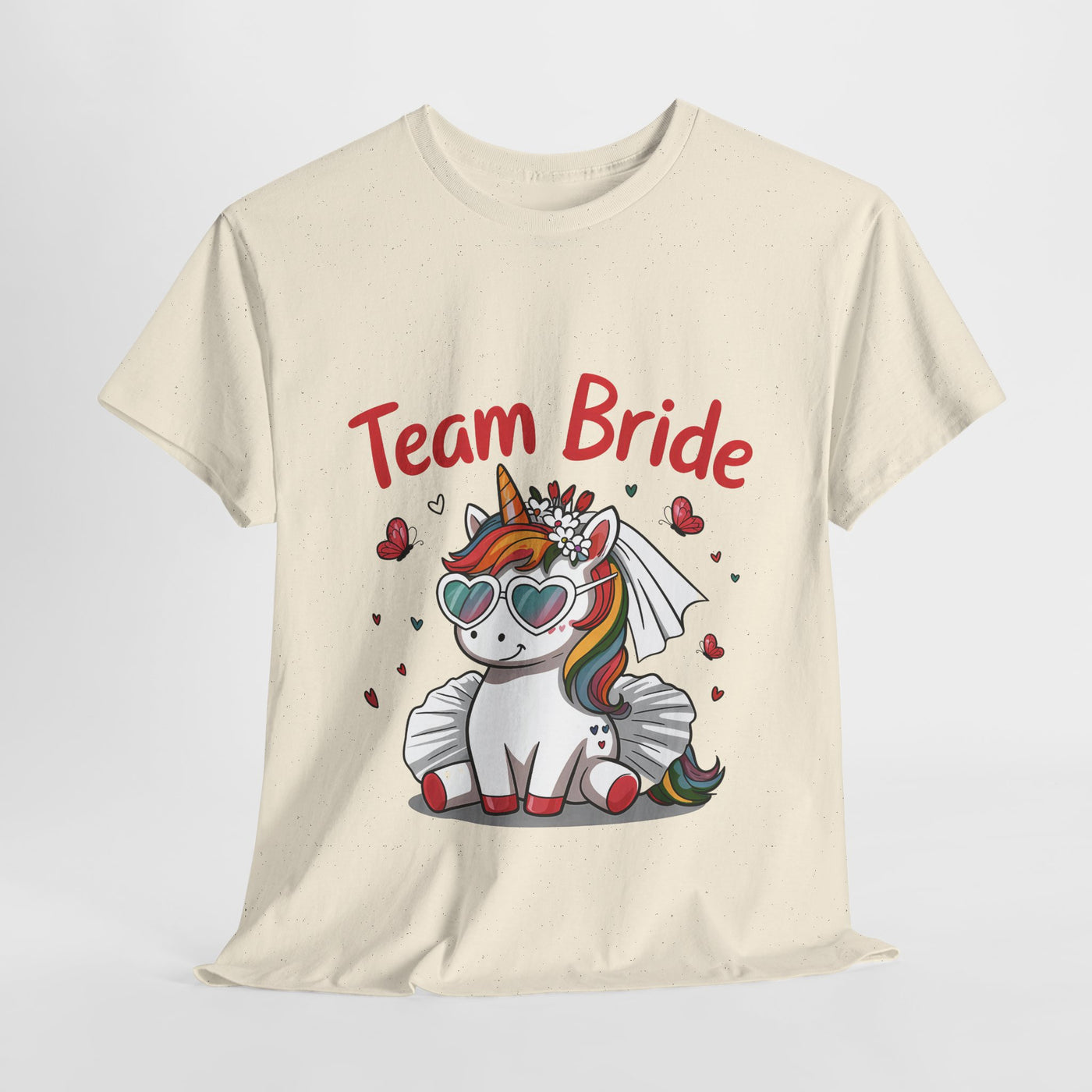 Team Bride Unicorn T-Shirt - Fun Bachelorette Party Shirt