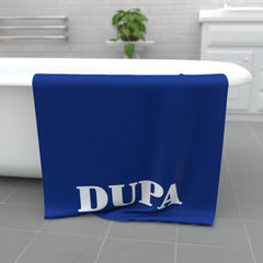 Ręcznik Premium „MORDA / DUPA” – 160x80 cm, zabawny i trwały