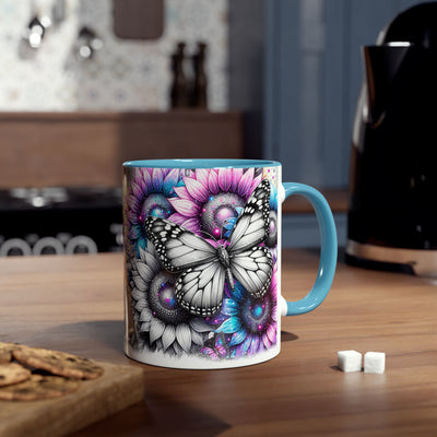 Be Happy Two-Tone Afirmation Mug