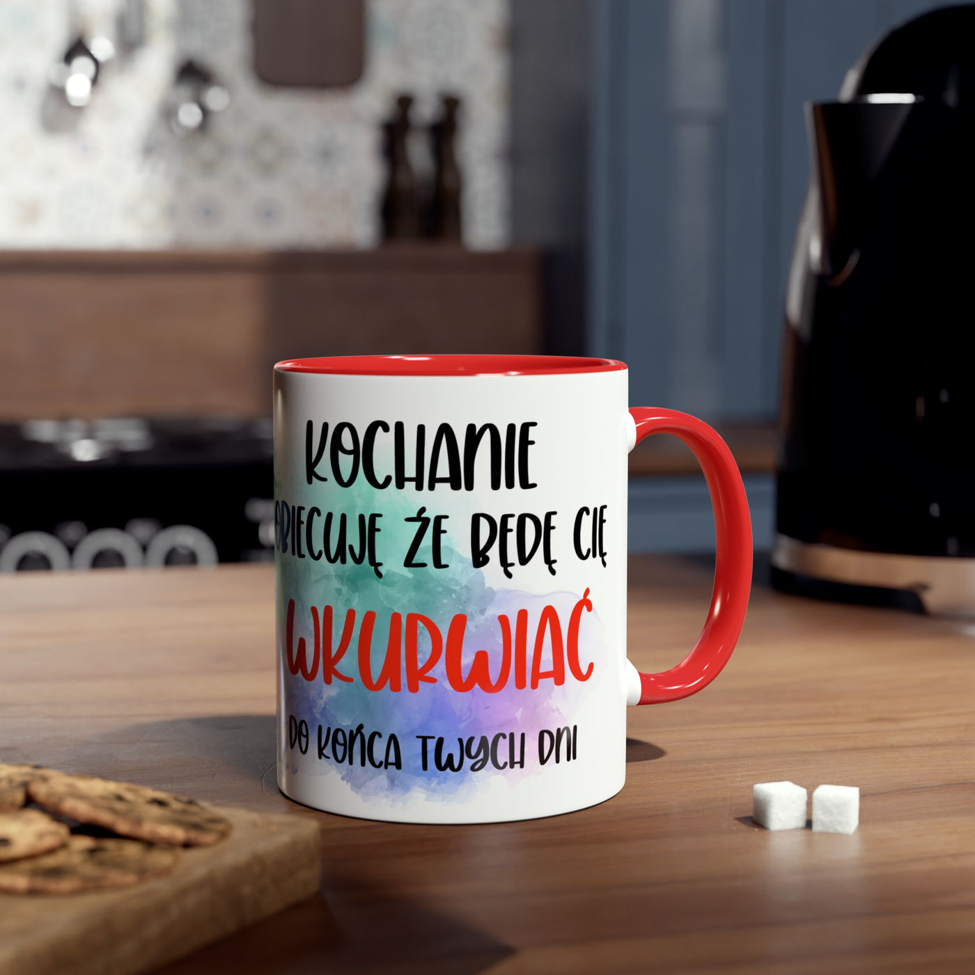 Zakochany Lisek Kubek Dwukolorowy