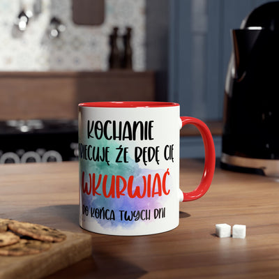 Zakochany Lisek Kubek Dwukolorowy