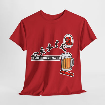 Friday Time Funny Shirt Beer Top