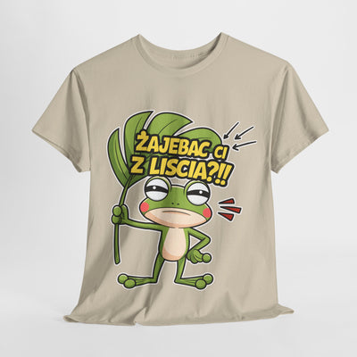 "Żajebać Ci z liścia?" Koszulka, Funny T-Shirt