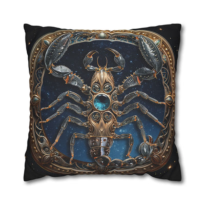 Astrological Zodiac Scorpio Poly Canvas Pillowcase - Celestial Home Decor