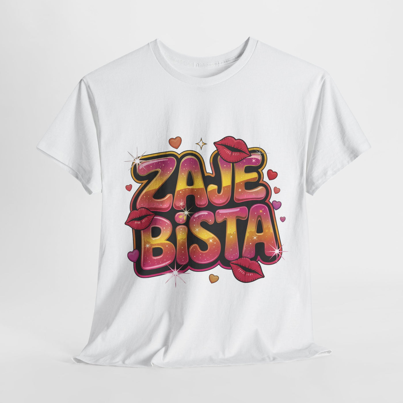 Zabawna koszulkaz  bawełny - koszulka z grafiką „Zajebista”