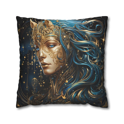 Artistic Sagittarius Zodiac Poly Canvas Pillowcase - Enchanted Home Decor