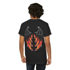 Flamed Demon Wings T-Shirt