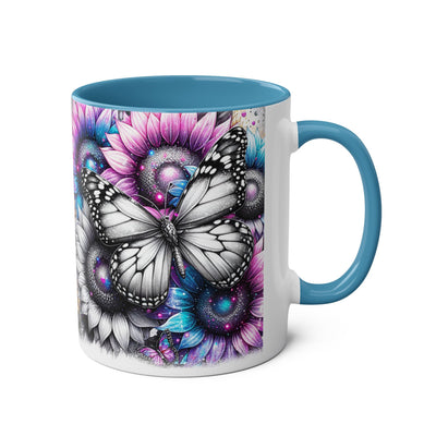 Be Happy Two-Tone Afirmation Mug