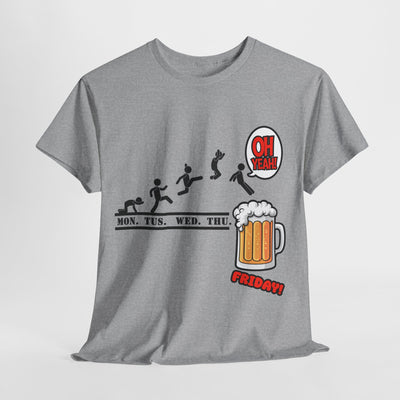 Friday Time Funny Shirt Beer Top