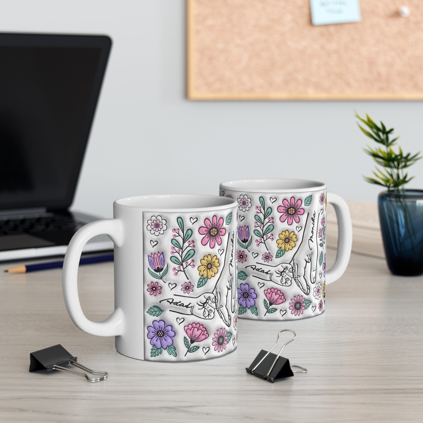 For Mom Ceramic Coffee Personalised Cups, 11oz, 15oz