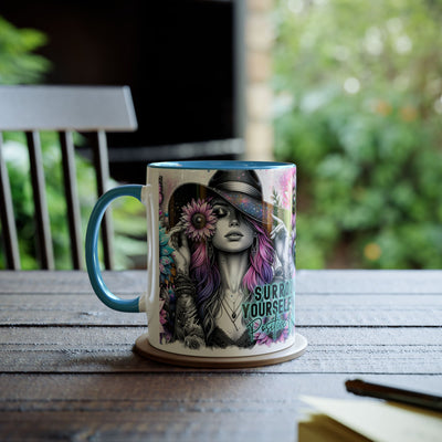 Surround Yourself - Two-Tone Afirmation Mugs