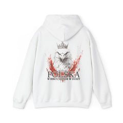 Polska w sercu, bluza z kapturem