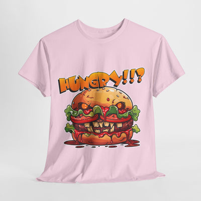 Scary Hamburger Tshirt Unisex, Funny Design