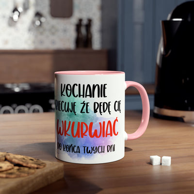 Zakochany Lisek Kubek Dwukolorowy