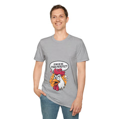"Czego mi się na ptaka patrzysz" Koszulka, Funny T-Shirt