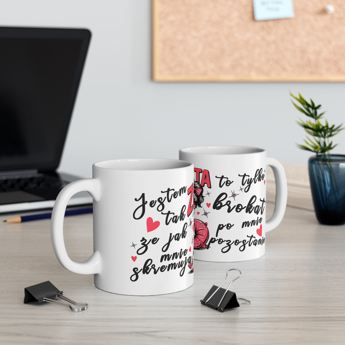 Coffee Cups for Coffee Lovers - Jestem tak Zajebista 11oz & 15oz Mugs