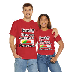 Funny Kiss Cam Alibi T-Shirt – Unisex Meme Tee in Multiple Colors & Sizes