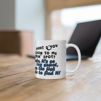 Funny Fishing Ceramic Coffee Mug – 11oz & 15oz